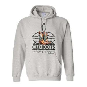 Old Boots - Adult Women's Western Pullover Hoodie