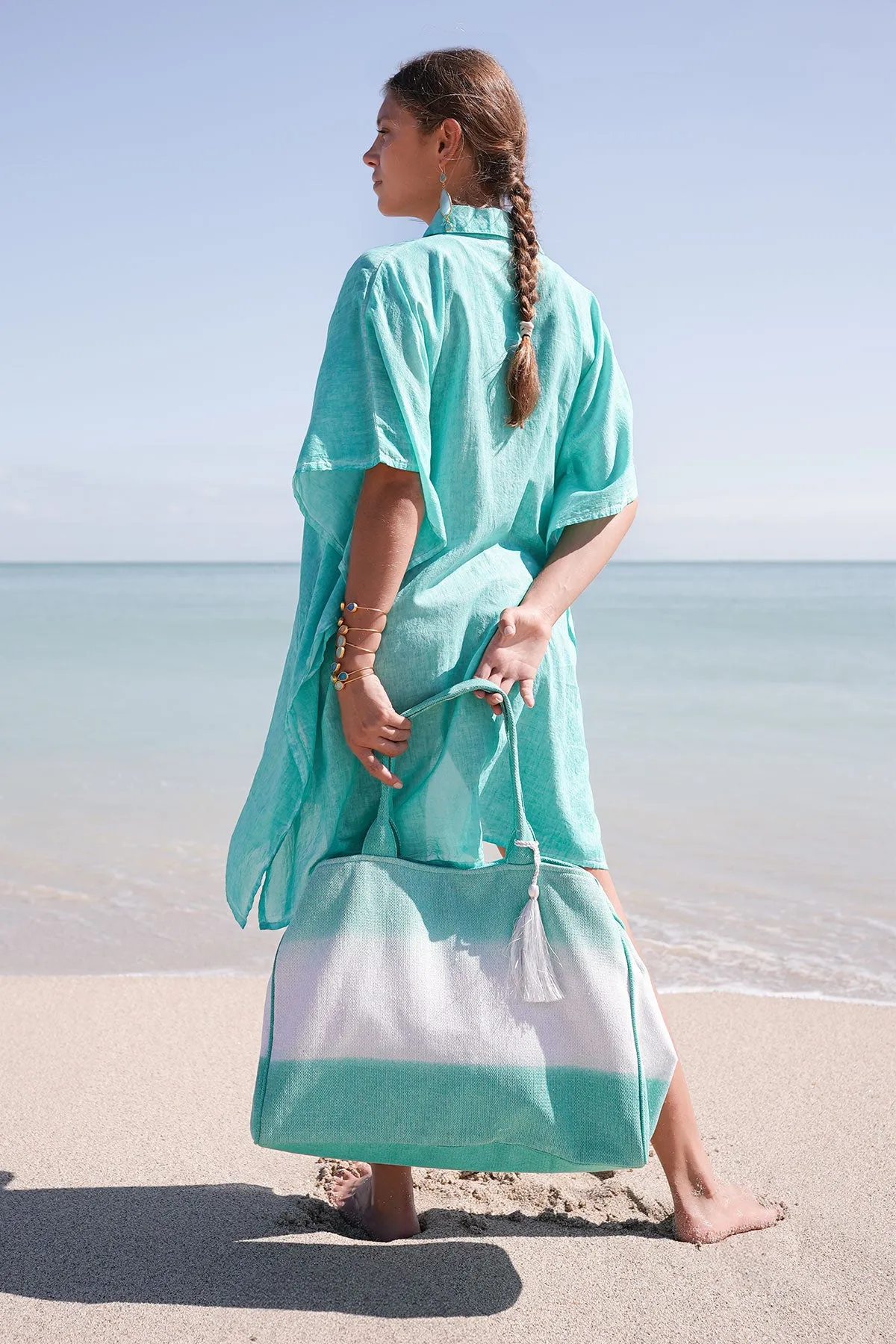 Olivia Kaftan Aqua