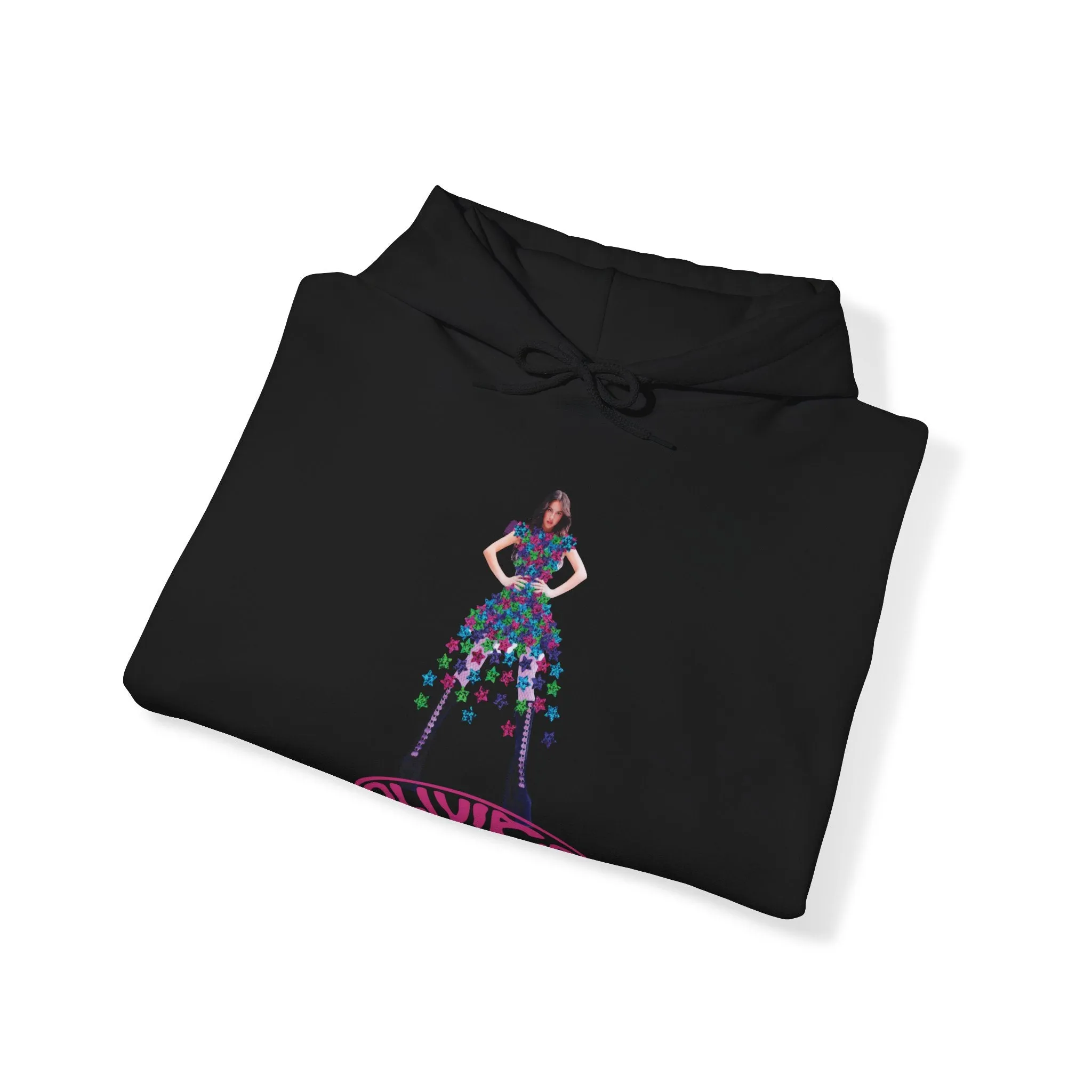 Olivia Rodrigo Hits Magazine Cover Unisex Heavy Blend Hooded Sweatshirt
