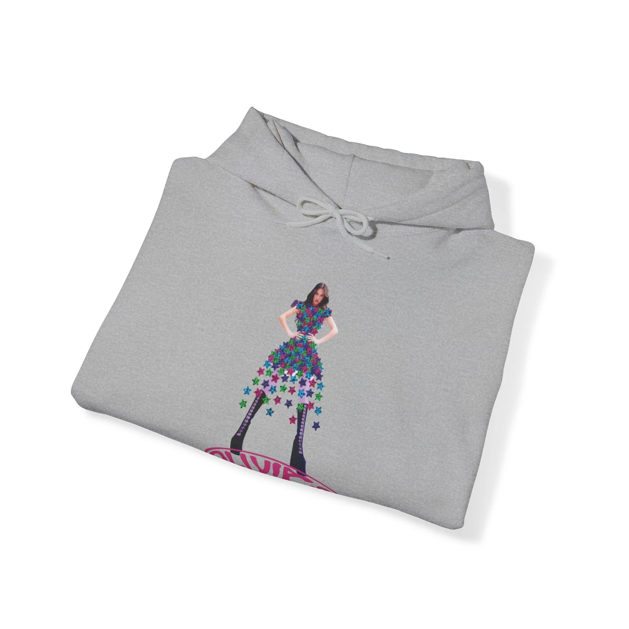 Olivia Rodrigo Hits Magazine Cover Unisex Heavy Blend Hooded Sweatshirt