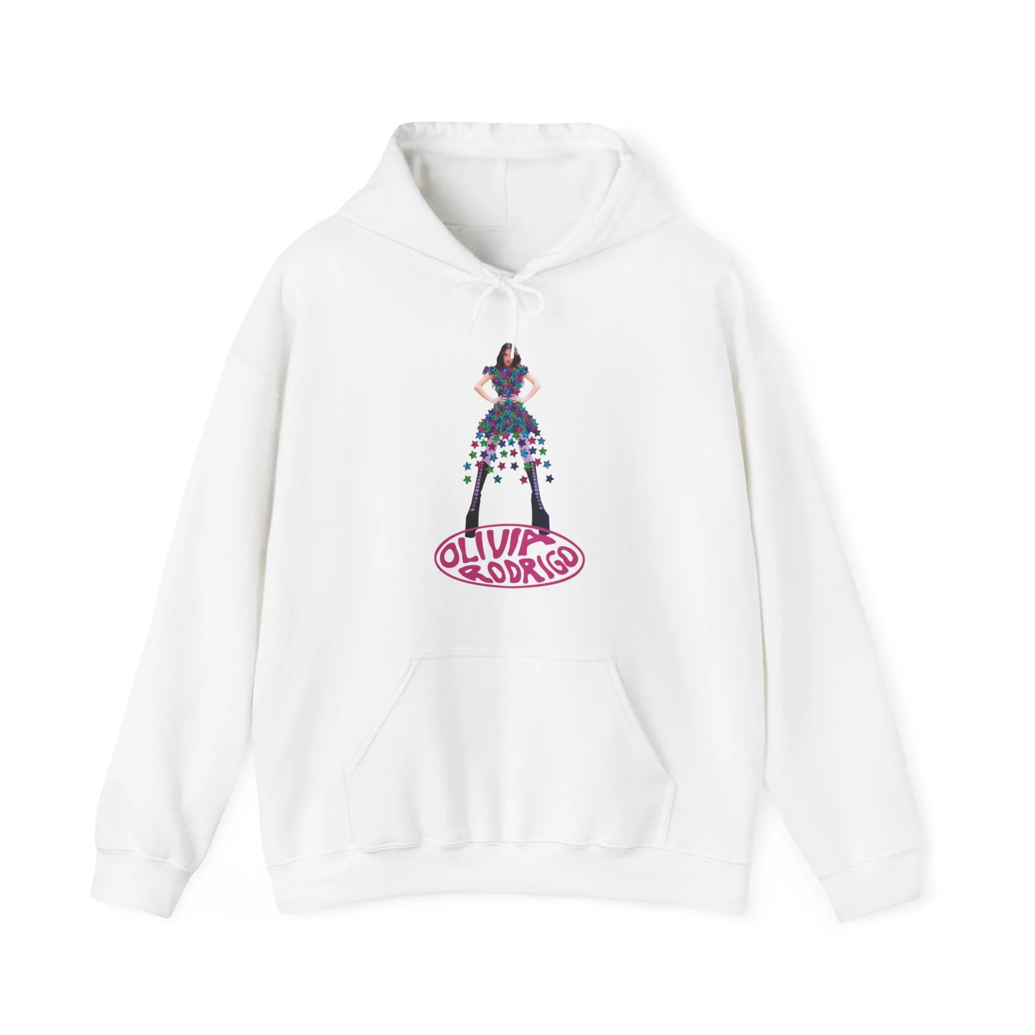 Olivia Rodrigo Hits Magazine Cover Unisex Heavy Blend Hooded Sweatshirt