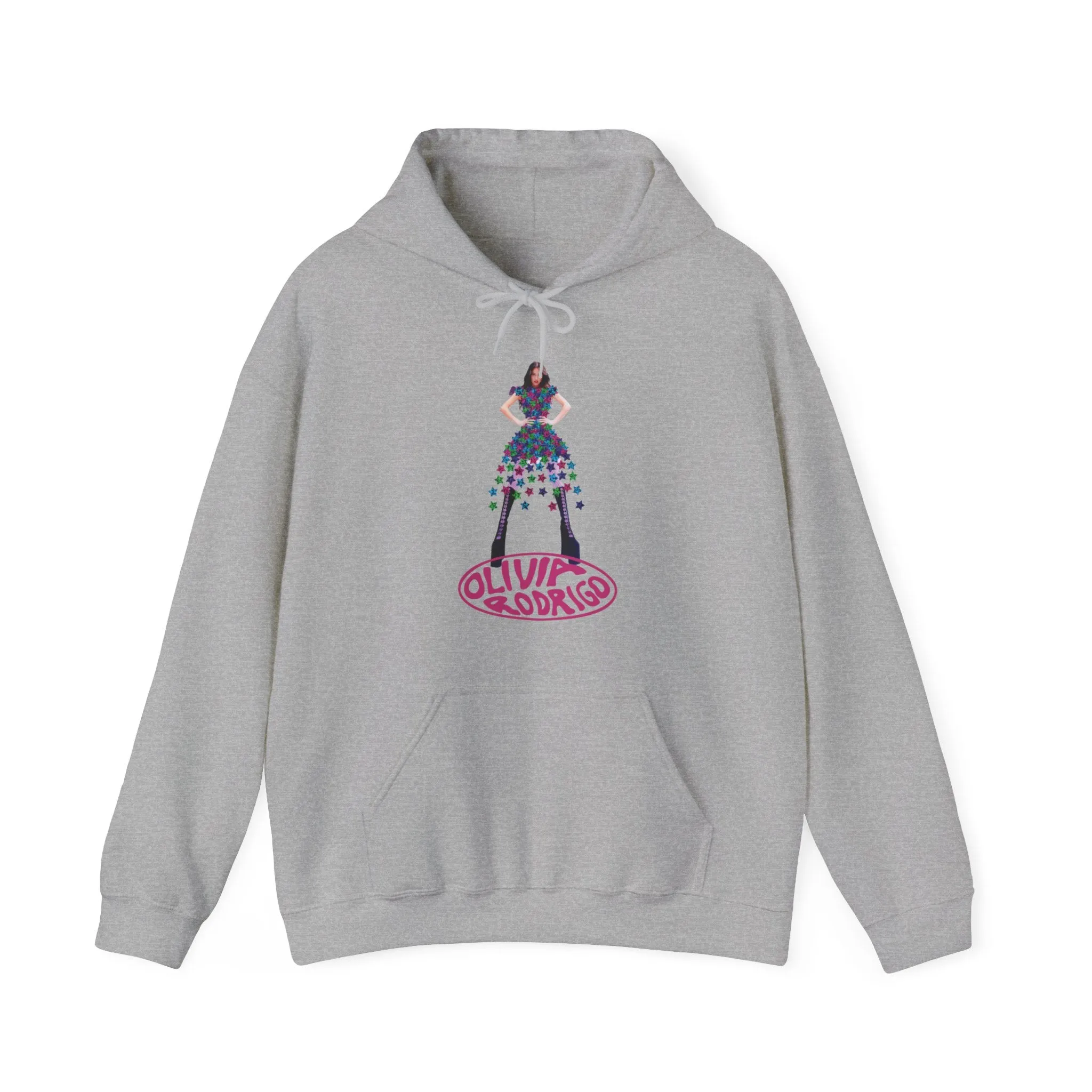 Olivia Rodrigo Hits Magazine Cover Unisex Heavy Blend Hooded Sweatshirt