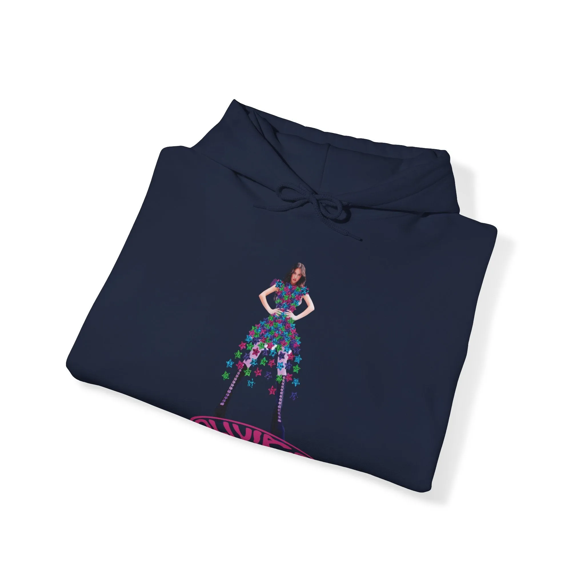 Olivia Rodrigo Hits Magazine Cover Unisex Heavy Blend Hooded Sweatshirt