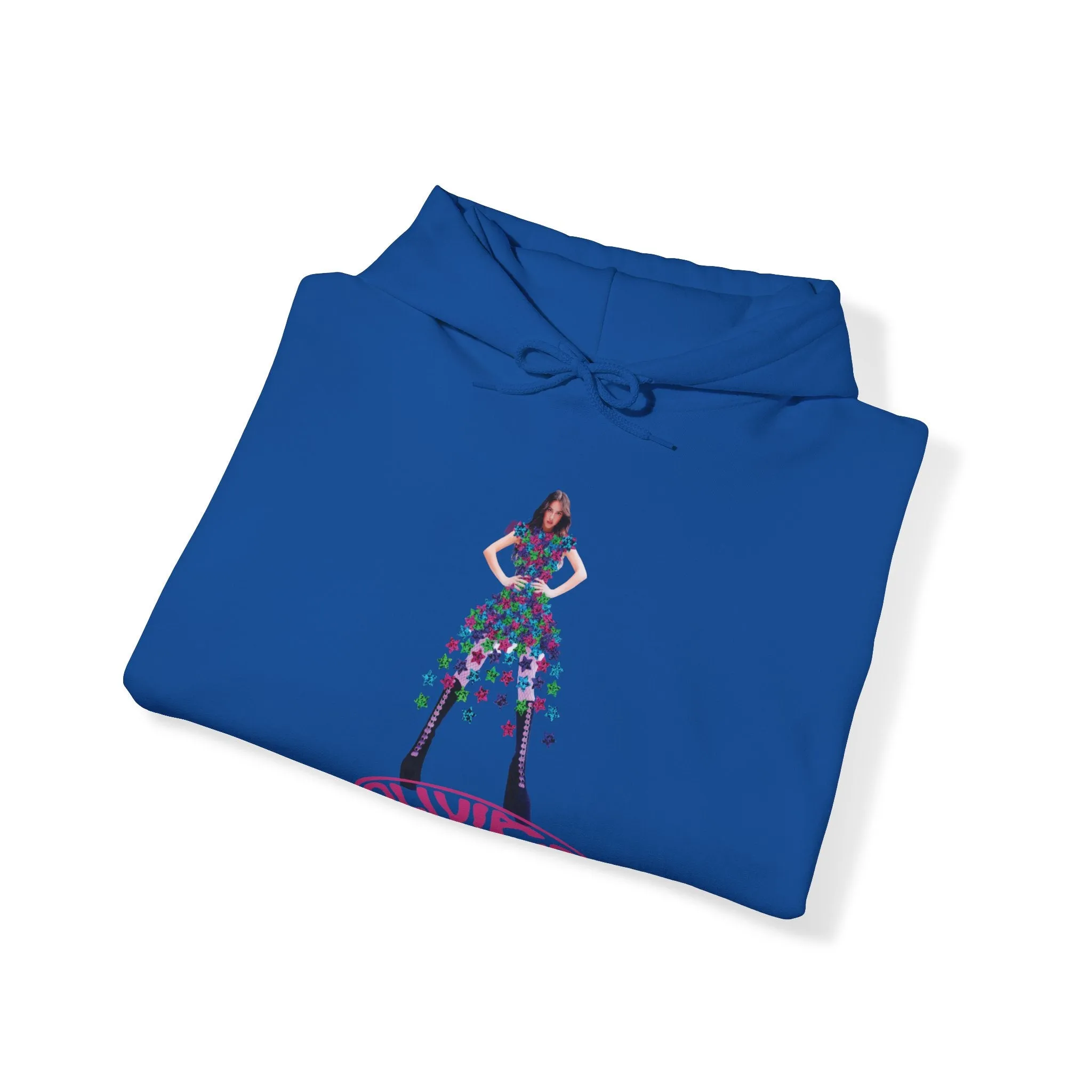 Olivia Rodrigo Hits Magazine Cover Unisex Heavy Blend Hooded Sweatshirt