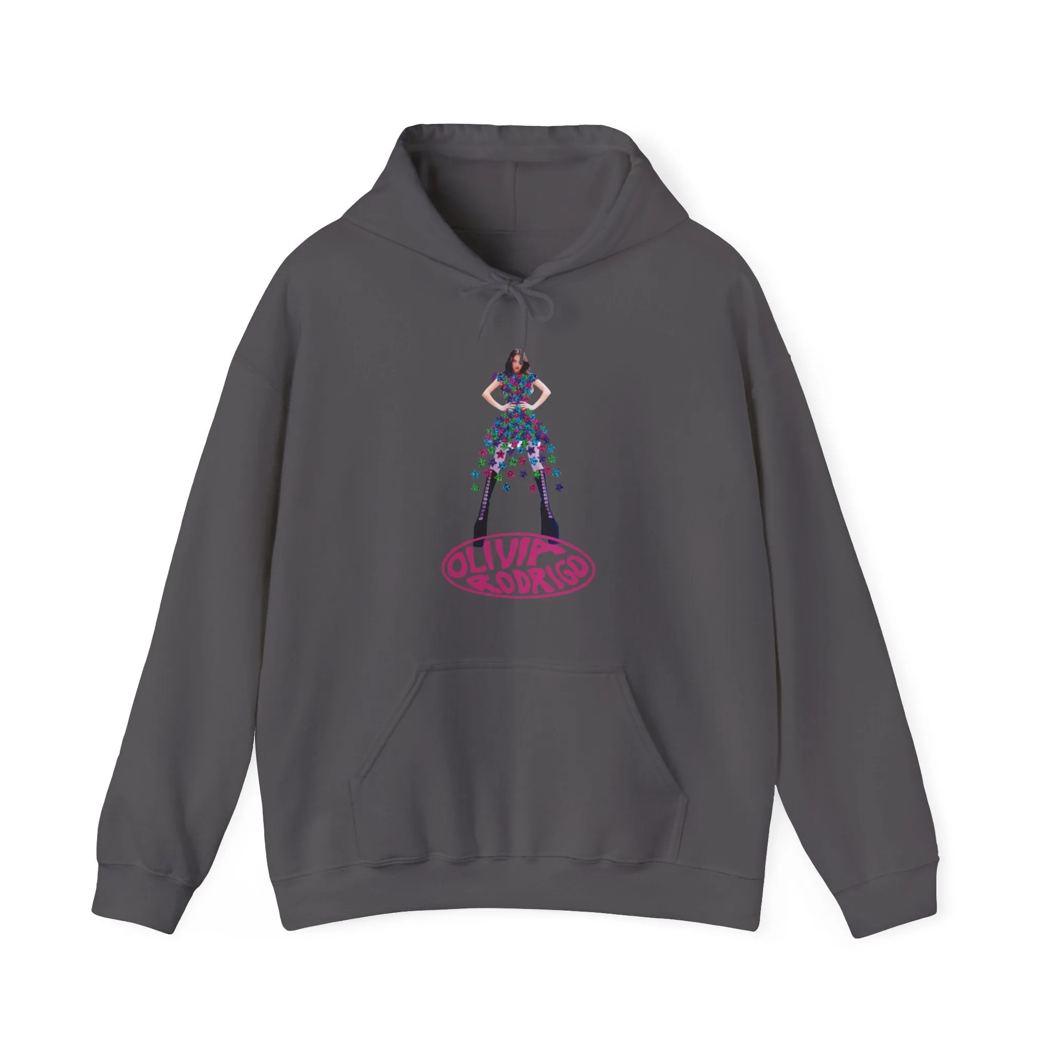 Olivia Rodrigo Hits Magazine Cover Unisex Heavy Blend Hooded Sweatshirt
