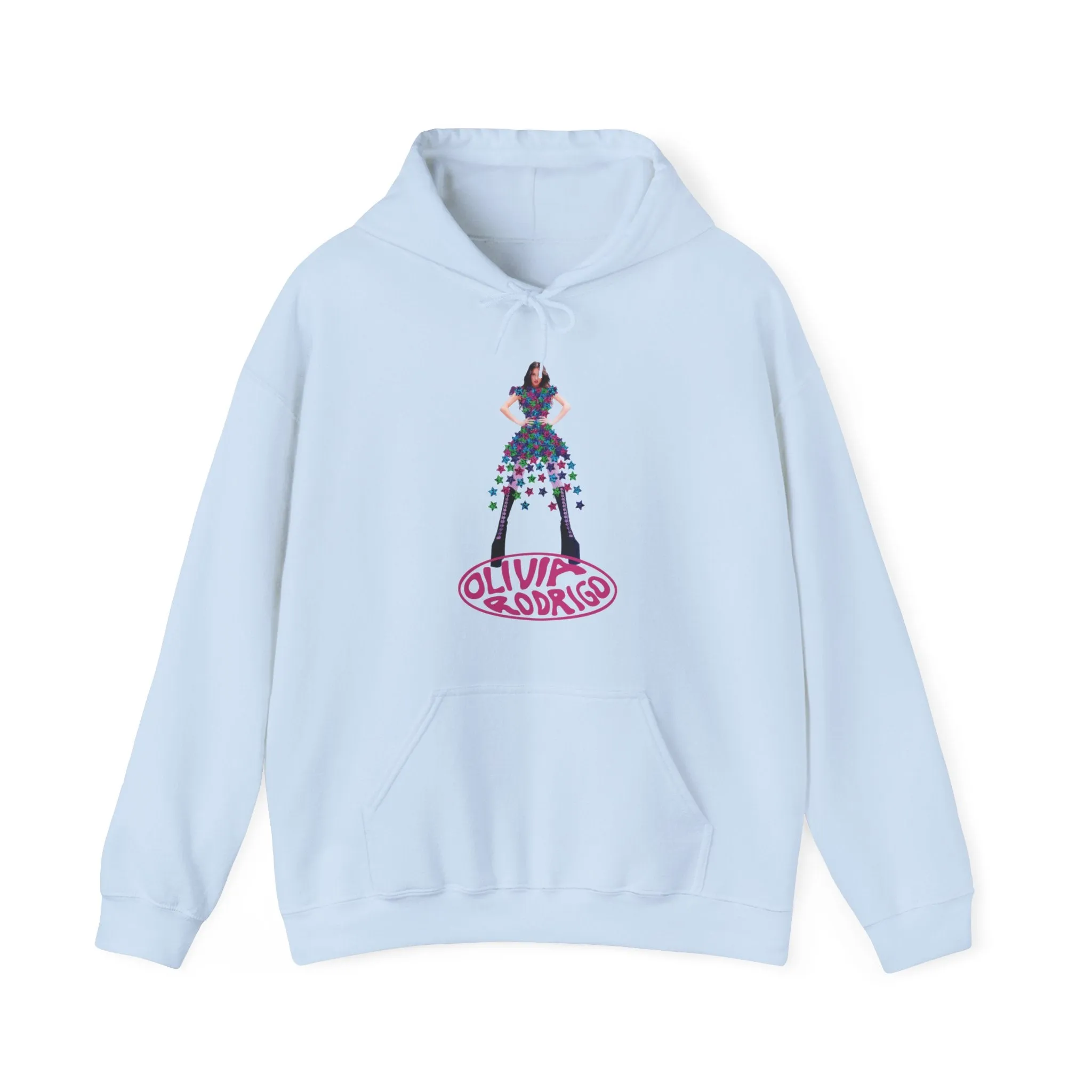 Olivia Rodrigo Hits Magazine Cover Unisex Heavy Blend Hooded Sweatshirt
