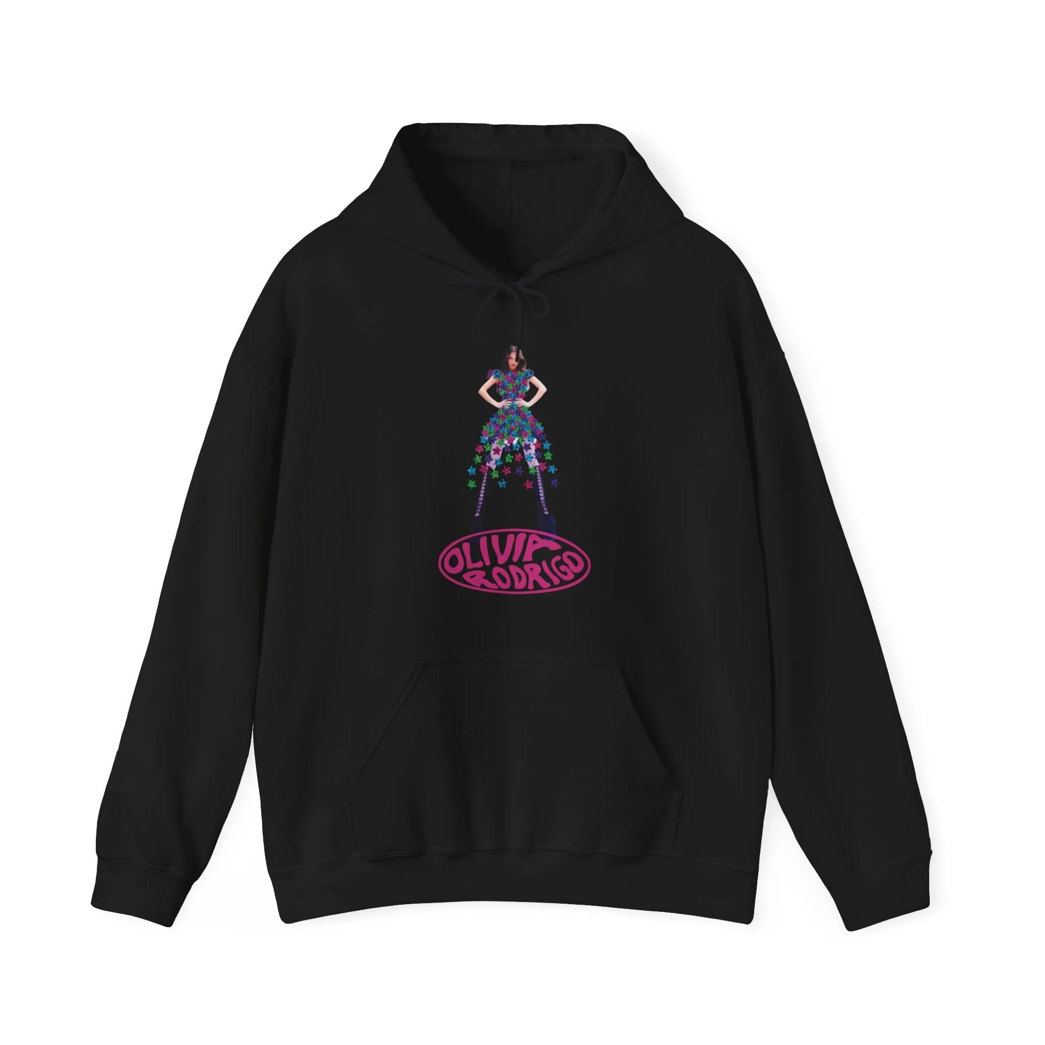 Olivia Rodrigo Hits Magazine Cover Unisex Heavy Blend Hooded Sweatshirt