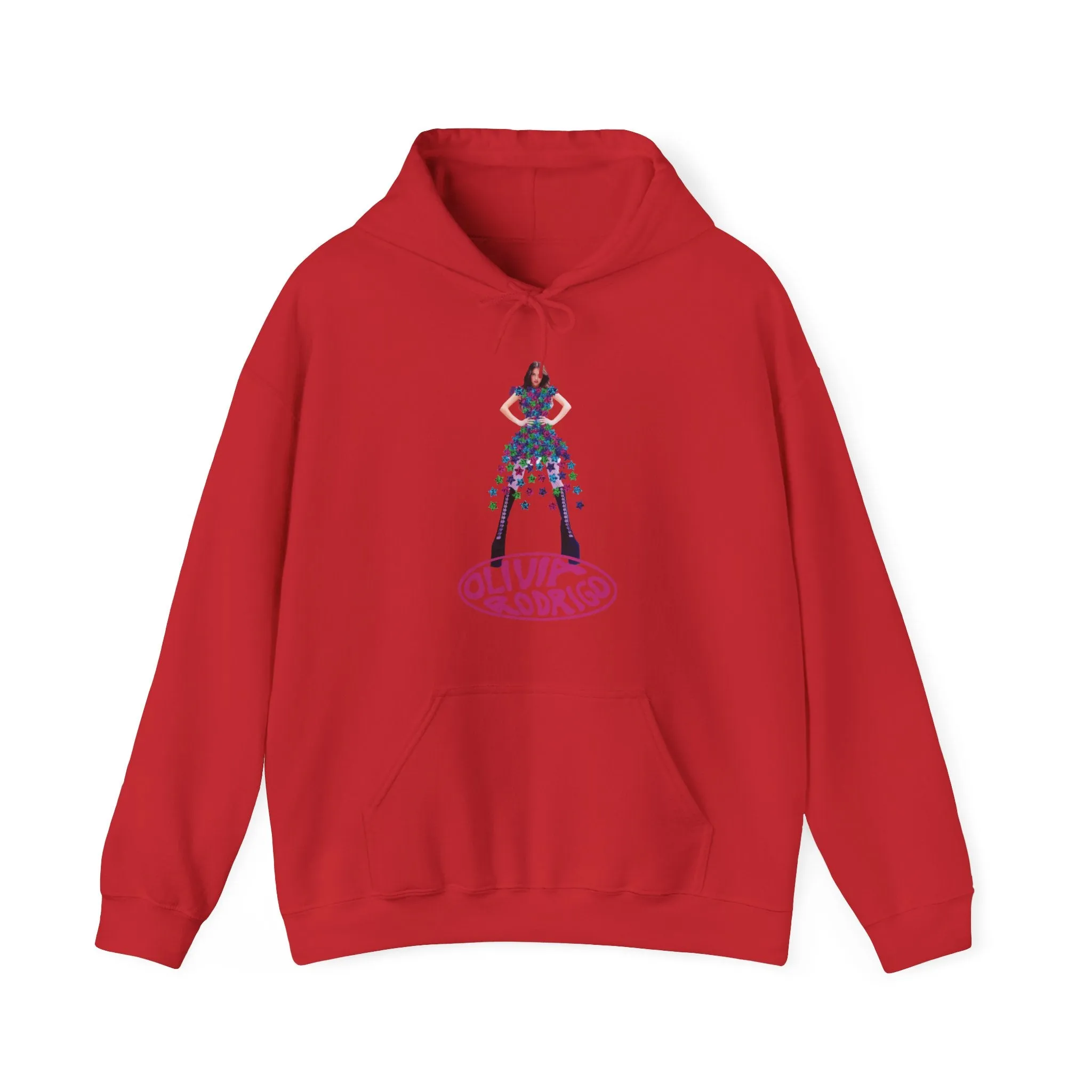 Olivia Rodrigo Hits Magazine Cover Unisex Heavy Blend Hooded Sweatshirt