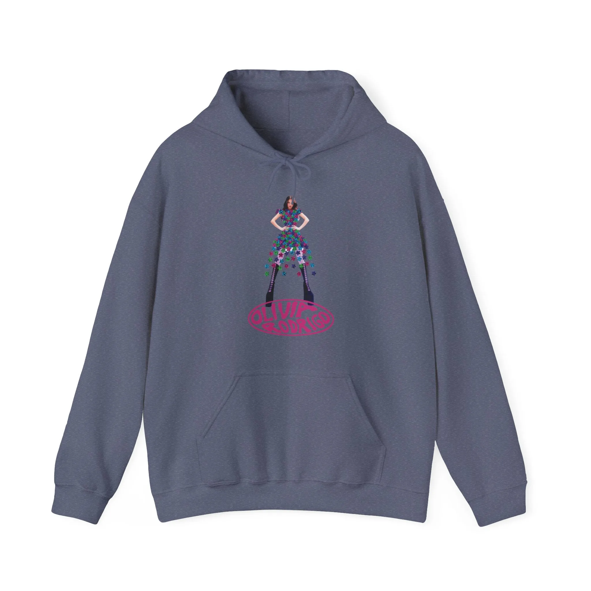 Olivia Rodrigo Hits Magazine Cover Unisex Heavy Blend Hooded Sweatshirt