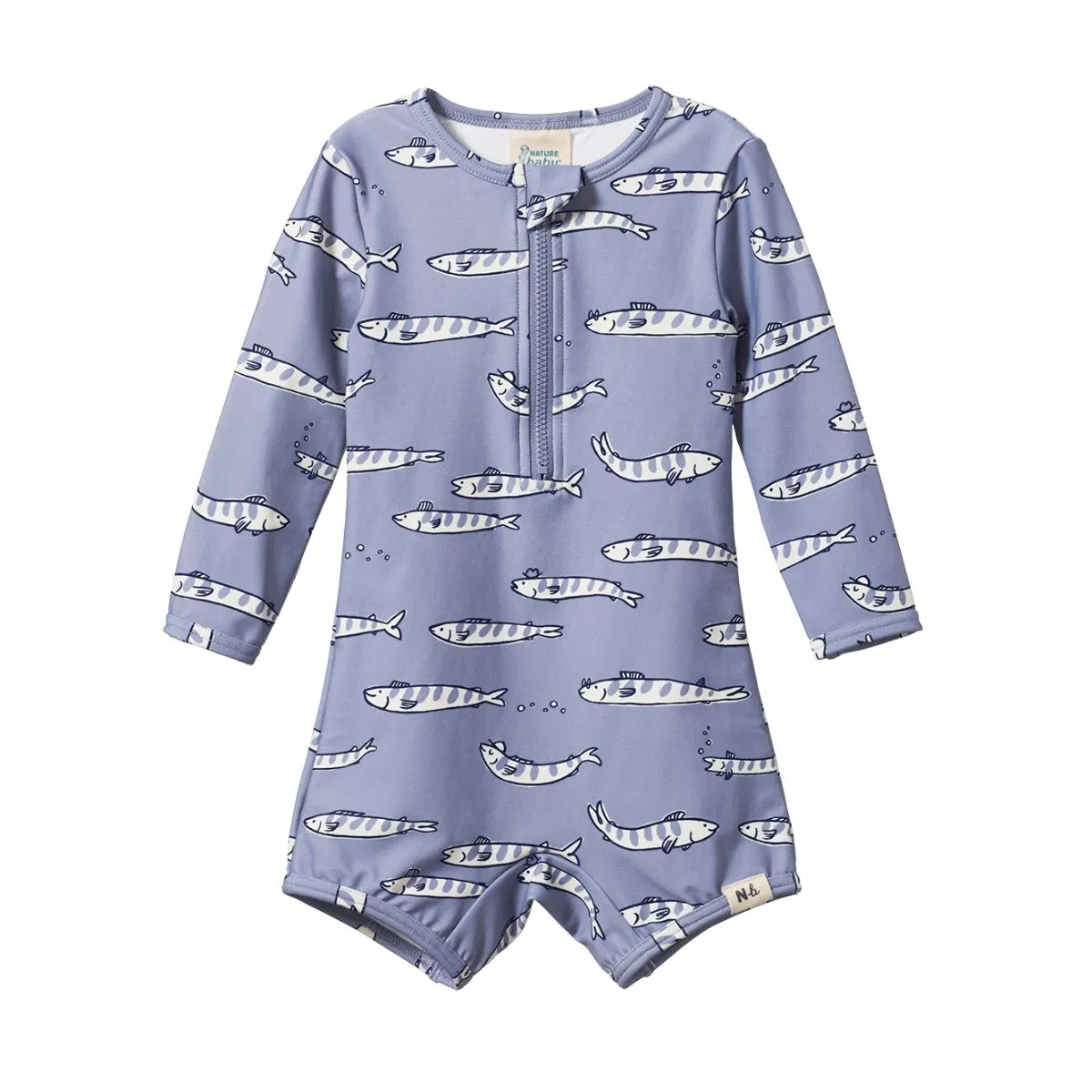 One Piece Bathing Trunks - South Seas Blue