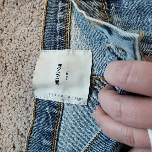 One Teaspoon Hollywood Color Bandit Shorts Size 31