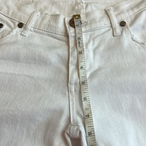 One Teaspoon LUXE WHITE MARINES Super Flared distressed, Jean’s SZ 28