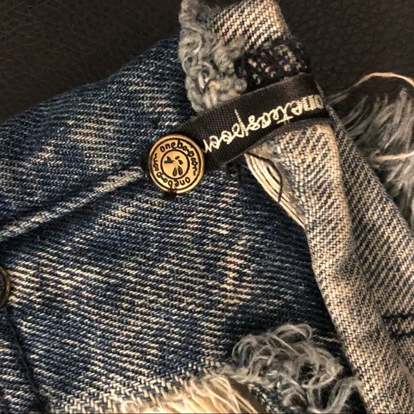 One Teaspoon Rollers Denim Short Shorts