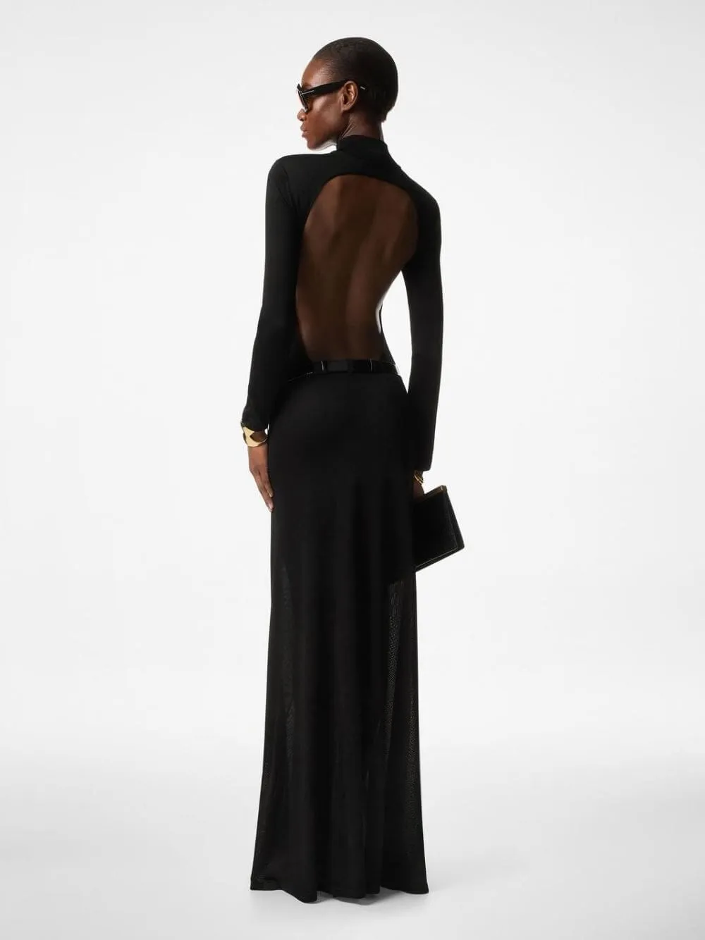 Open Back Knit Dress