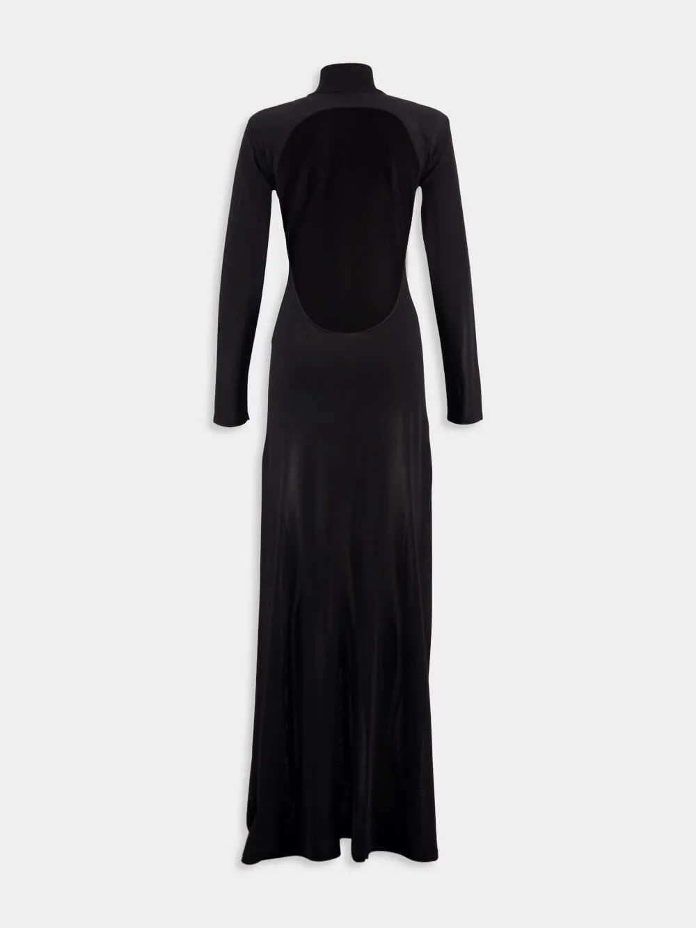 Open Back Knit Dress