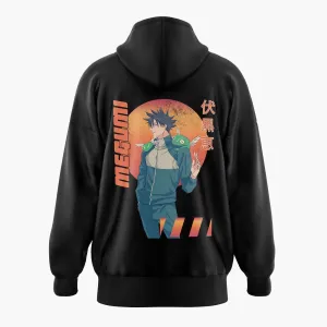 Orange Megumi Fushiguro Jujutsu Kaisen Oversized Hoodie