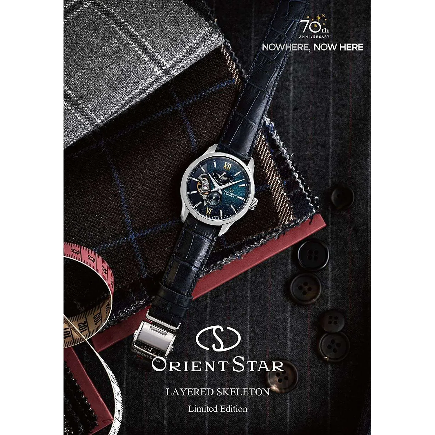 ORIENT STAR CONTEMPORARY COLLECTION LAYERED SKELETON MEN WATCH (700 LIMITED) RK-AV0B05E
