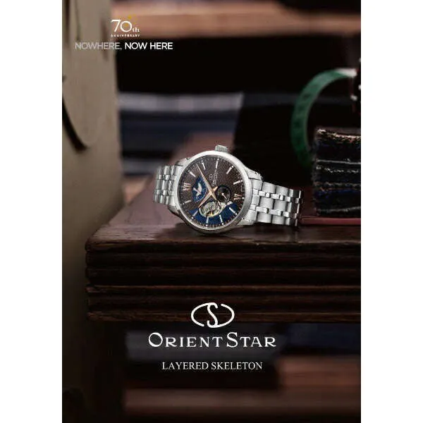 ORIENT STAR CONTEMPORARY COLLECTION LAYERED SKELETON MEN WATCH RK-AV0B02Y