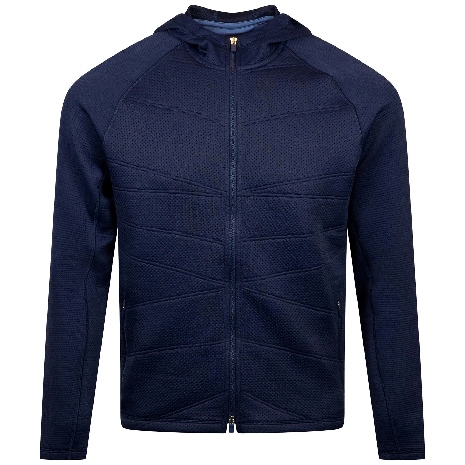 Orion Performance Quilted Hoodie Navy