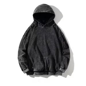 Oversized Dyed Washed Hoodie