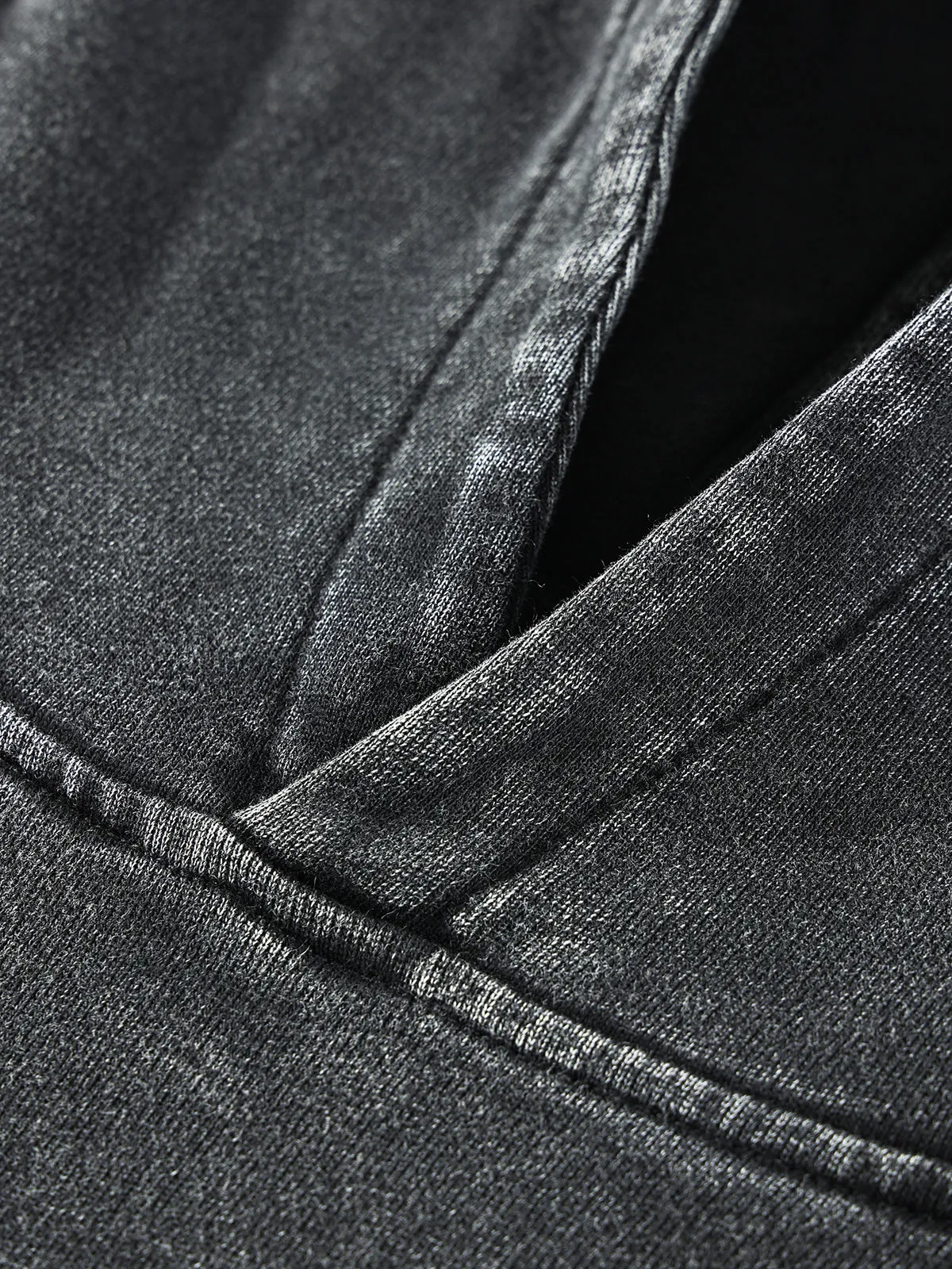 Oversized Dyed Washed Hoodie