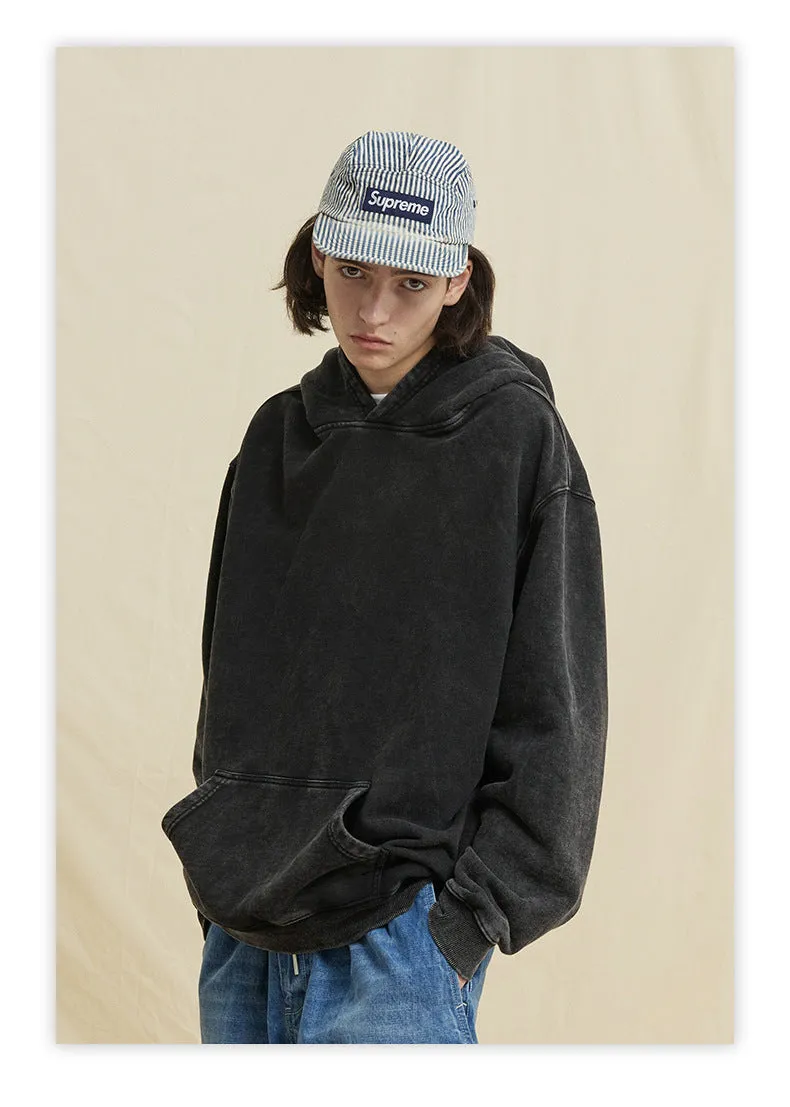 Oversized Dyed Washed Hoodie