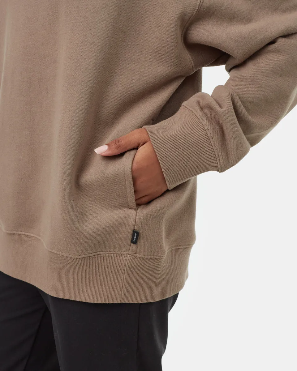 Oversized Mockneck Fleece