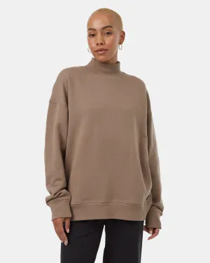 Oversized Mockneck Fleece
