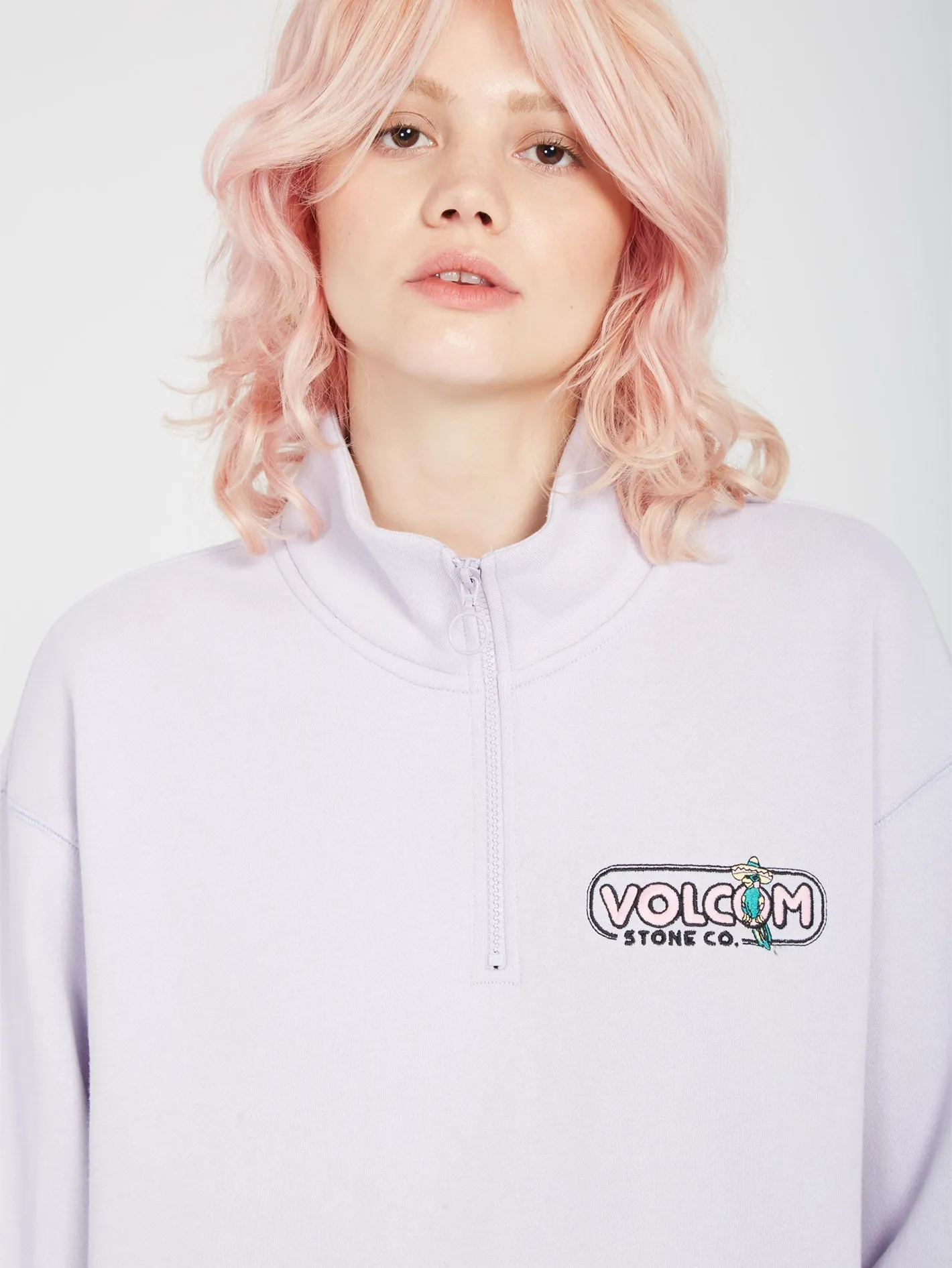 Overtheenker Sweatshirt - LIGHT ORCHID