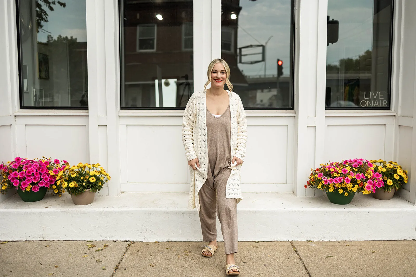 pacey cardi in cream