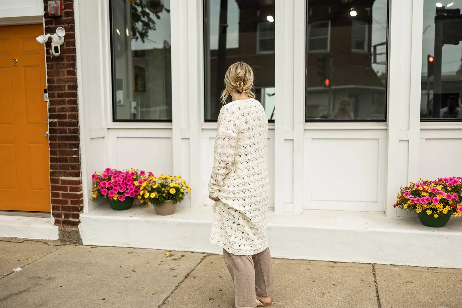 pacey cardi in cream