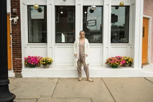 pacey cardi in cream