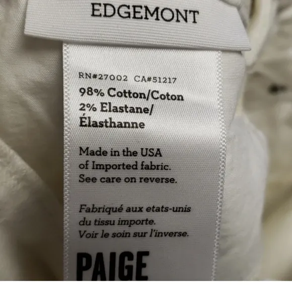 Paige Edgemont Van Gogh Verdugo Splatter Jeans Sz 29