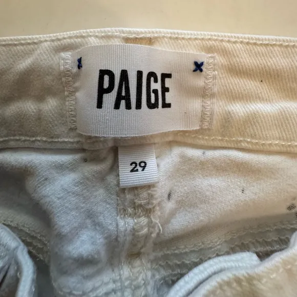 Paige Edgemont Van Gogh Verdugo Splatter Jeans Sz 29