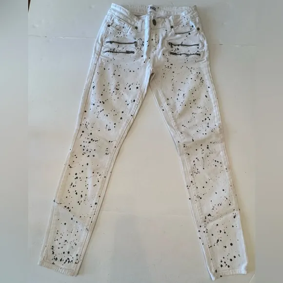 Paige Edgemont Van Gogh Verdugo Splatter Jeans Sz 29