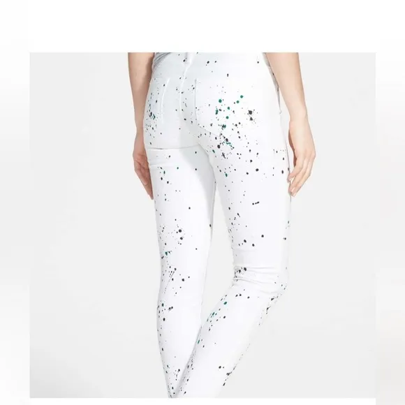 Paige Edgemont Van Gogh Verdugo Splatter Jeans Sz 29