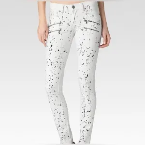Paige Edgemont Van Gogh Verdugo Splatter Jeans Sz 29