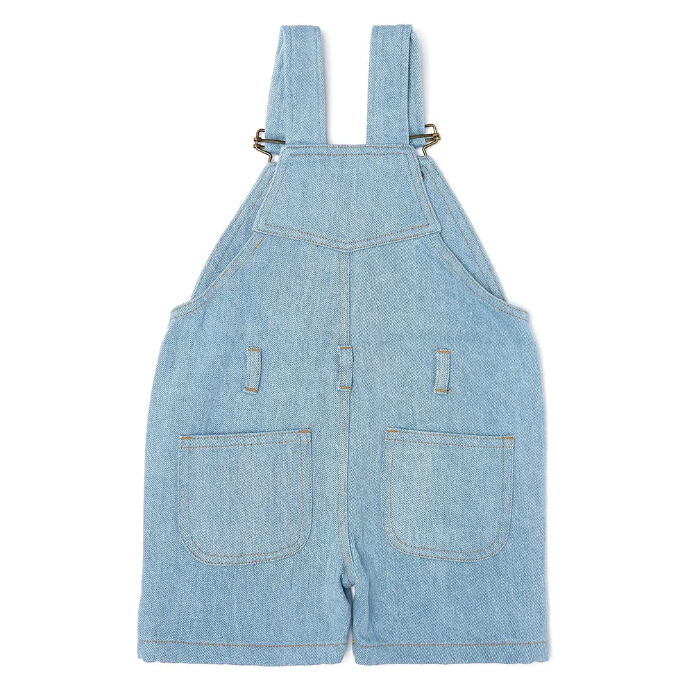 Pale Denim Shorts