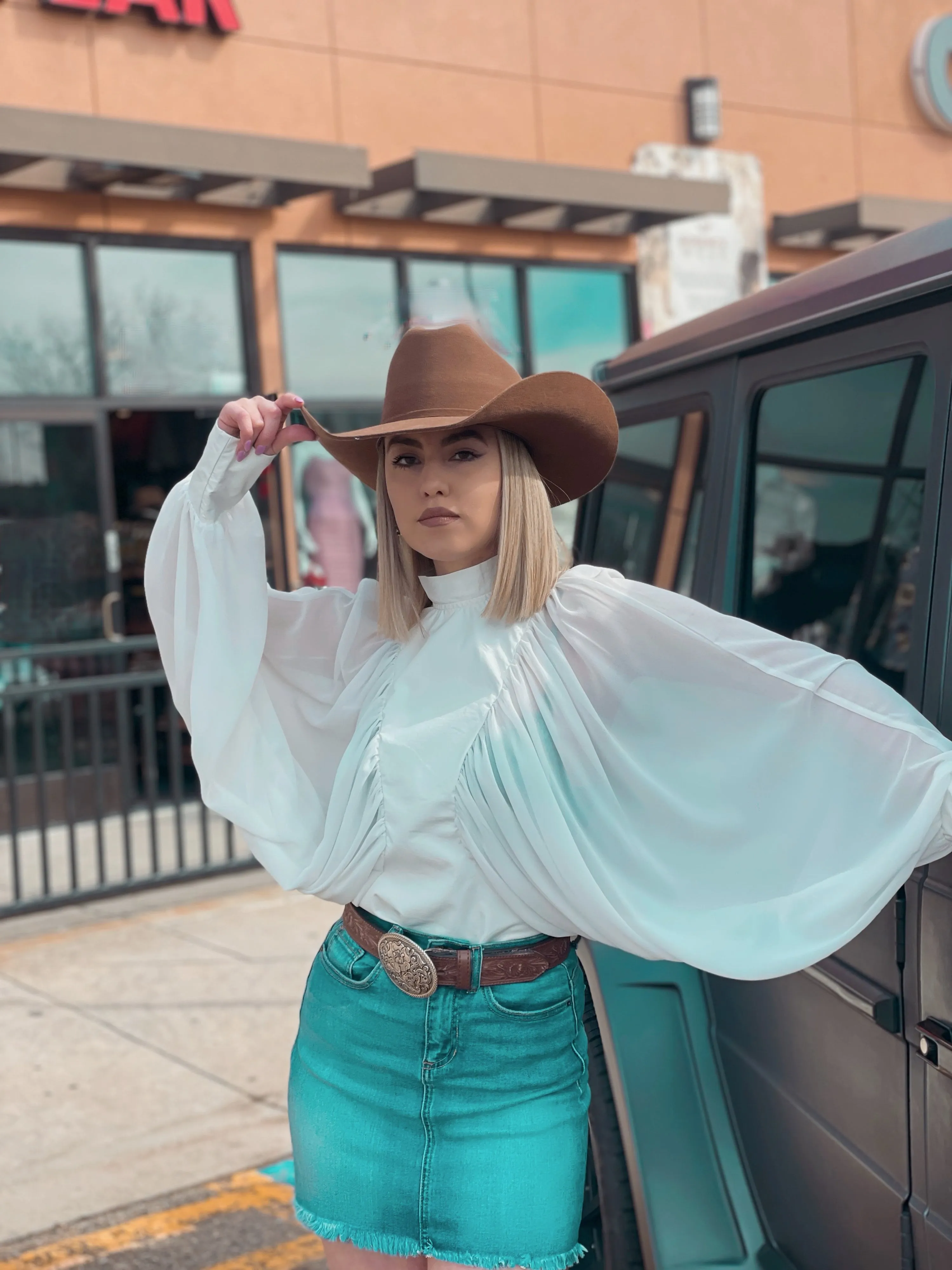 Pamela Denim Skirt