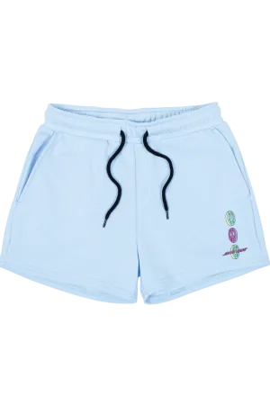 Peace Strip Stack Short | Vintage Blue