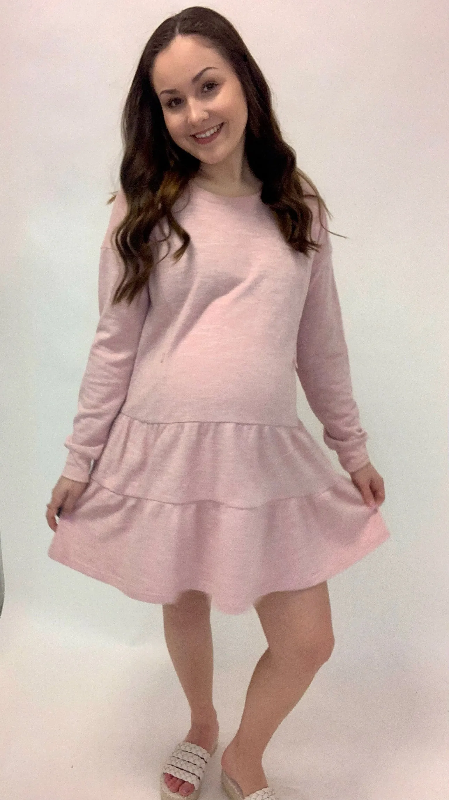 Pearla Pink Maternity Tunic