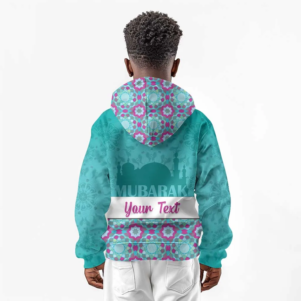 Personalised Eid al-Fitr Kid Hoodie Eid Mubarak LT15
