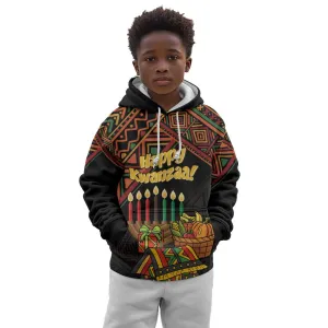 Personalized African Happy Kwanzaa Kid Hoodie LT01