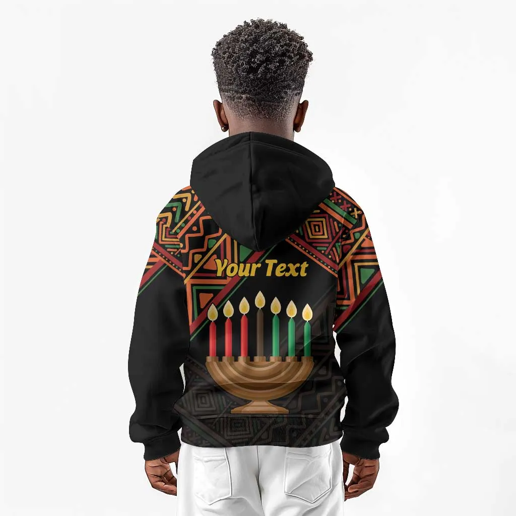 Personalized African Happy Kwanzaa Kid Hoodie LT01