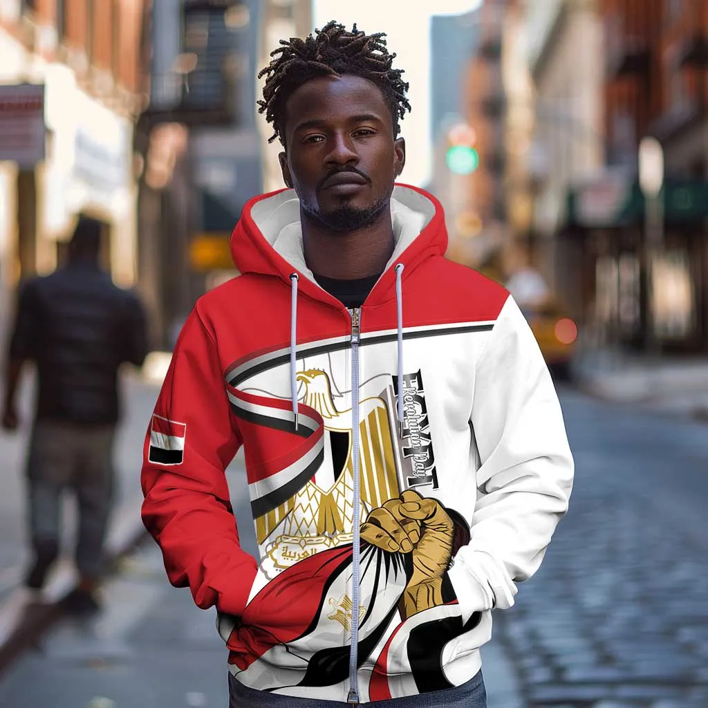 Personalized Egyptian Revolution Zip Hoodie July 23rd LT15