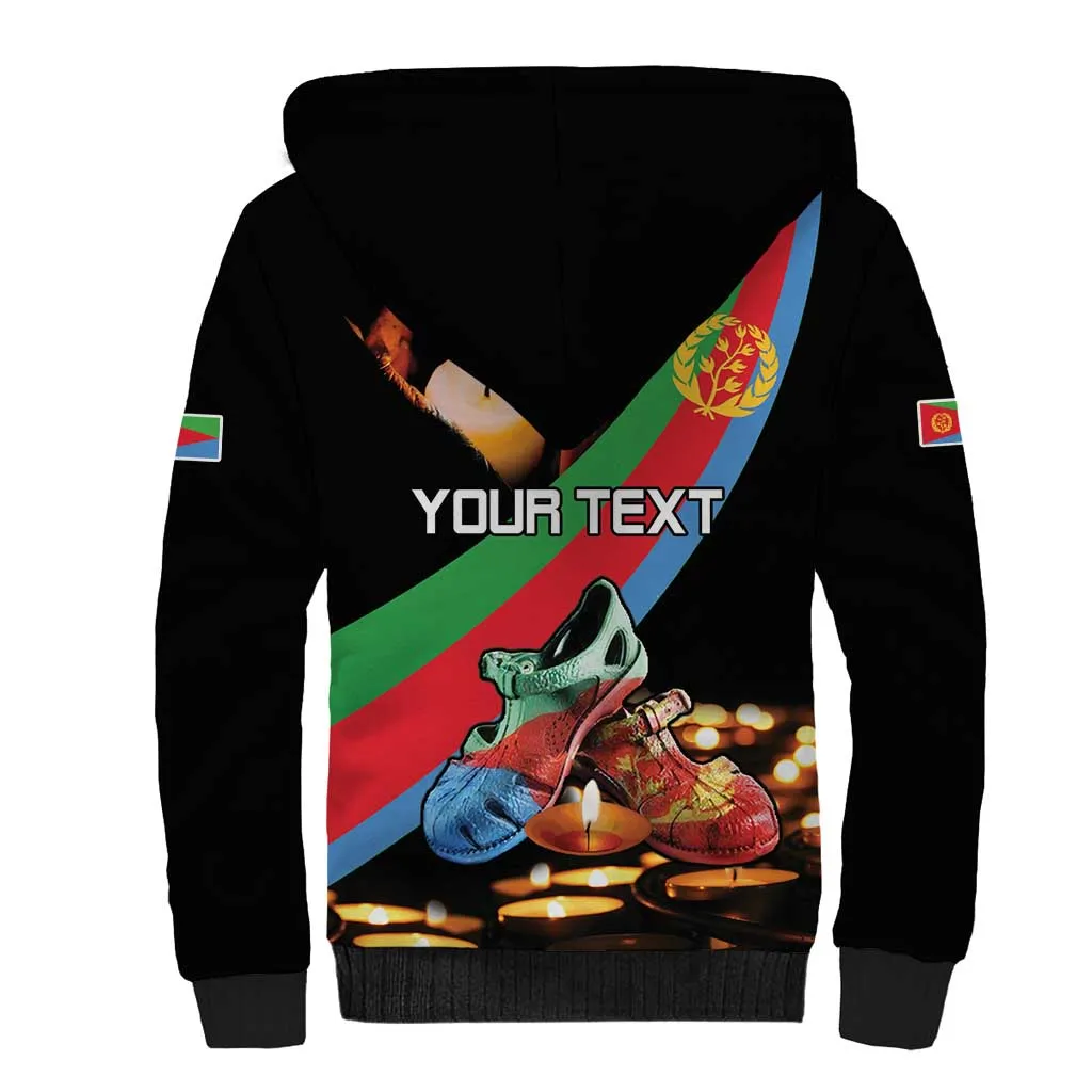 Personalized Eritrea Martyrs Day Sherpa Hoodie Candlelight Vigil Remembering Our Heroes LT15