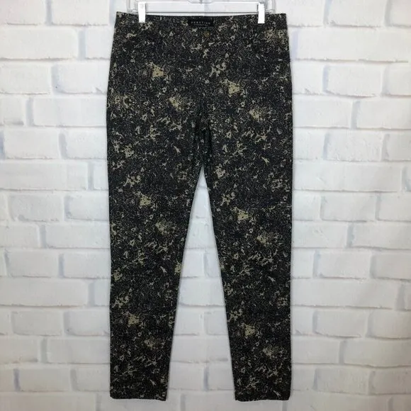 Peruvian Connection Printed Skinny Jeans Size 8