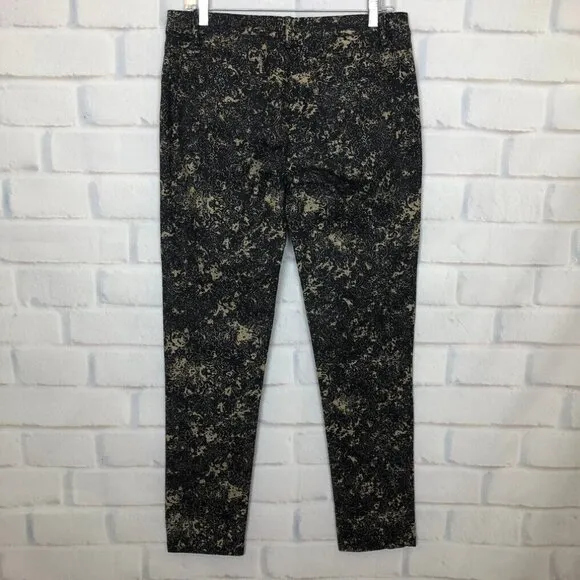 Peruvian Connection Printed Skinny Jeans Size 8
