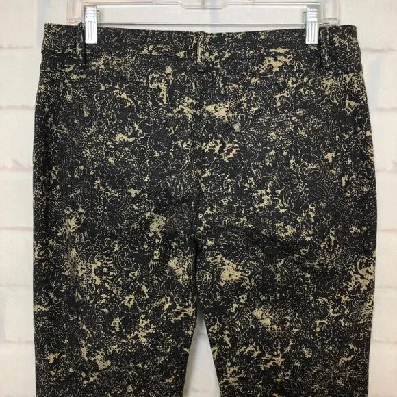 Peruvian Connection Printed Skinny Jeans Size 8