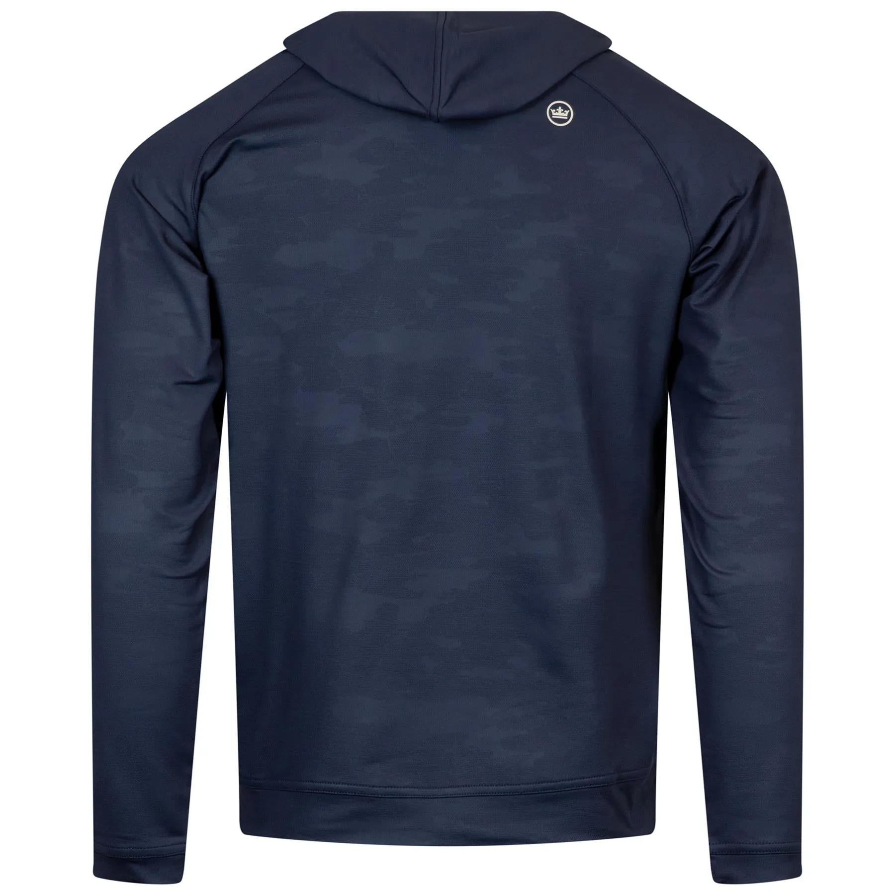 Pine Camo Performance Hoodie Navy